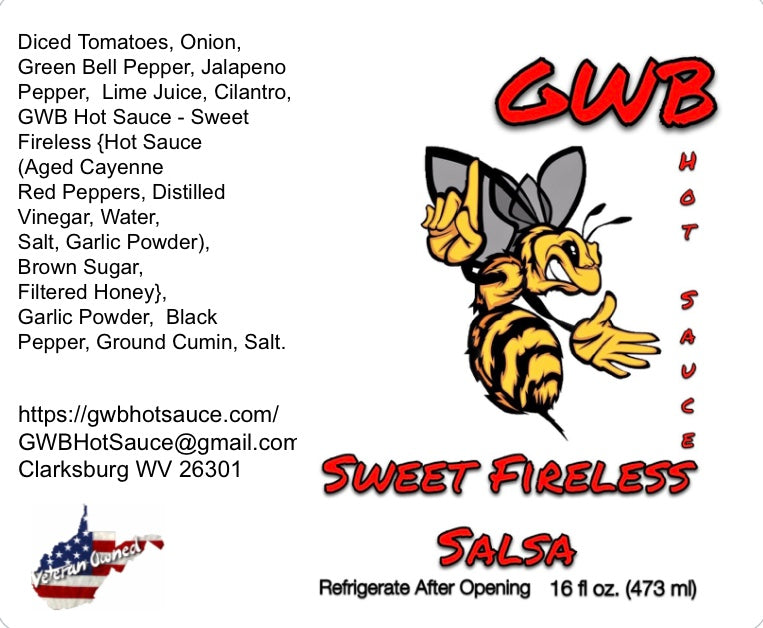 16 oz Sweet FireLESS Salsa